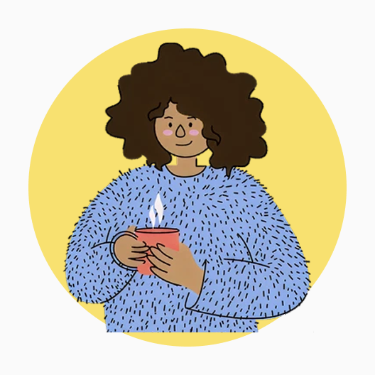Illustration depicting one character.